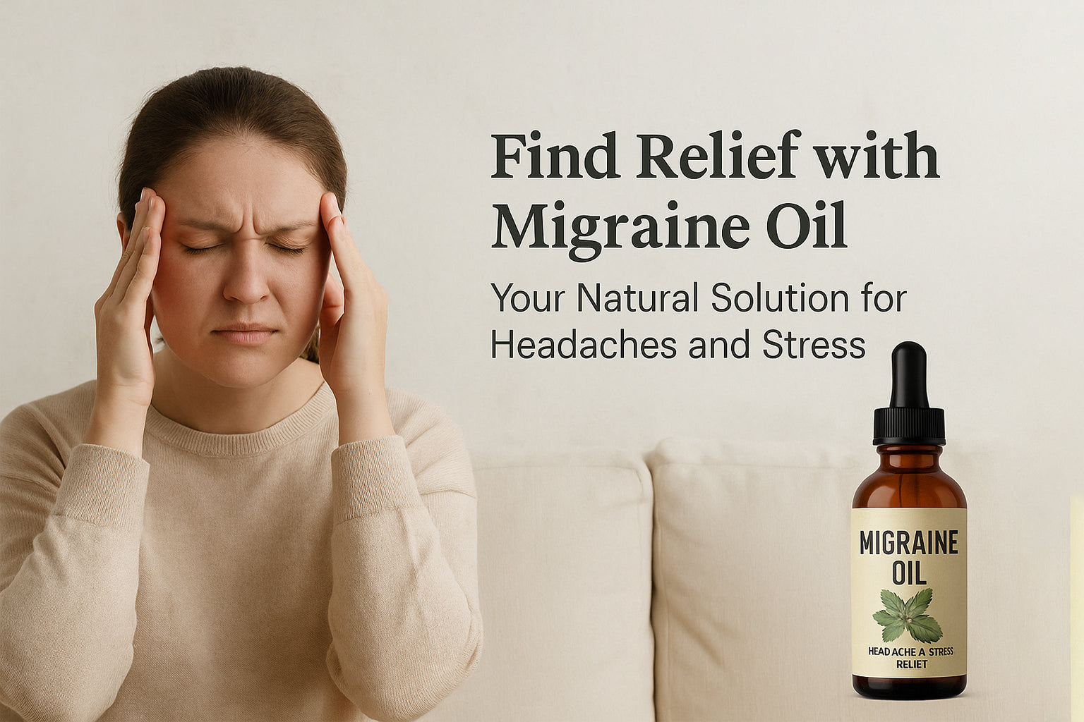 Find Relief with Migraine Oil: Your Natural Solution for Headaches and Stress