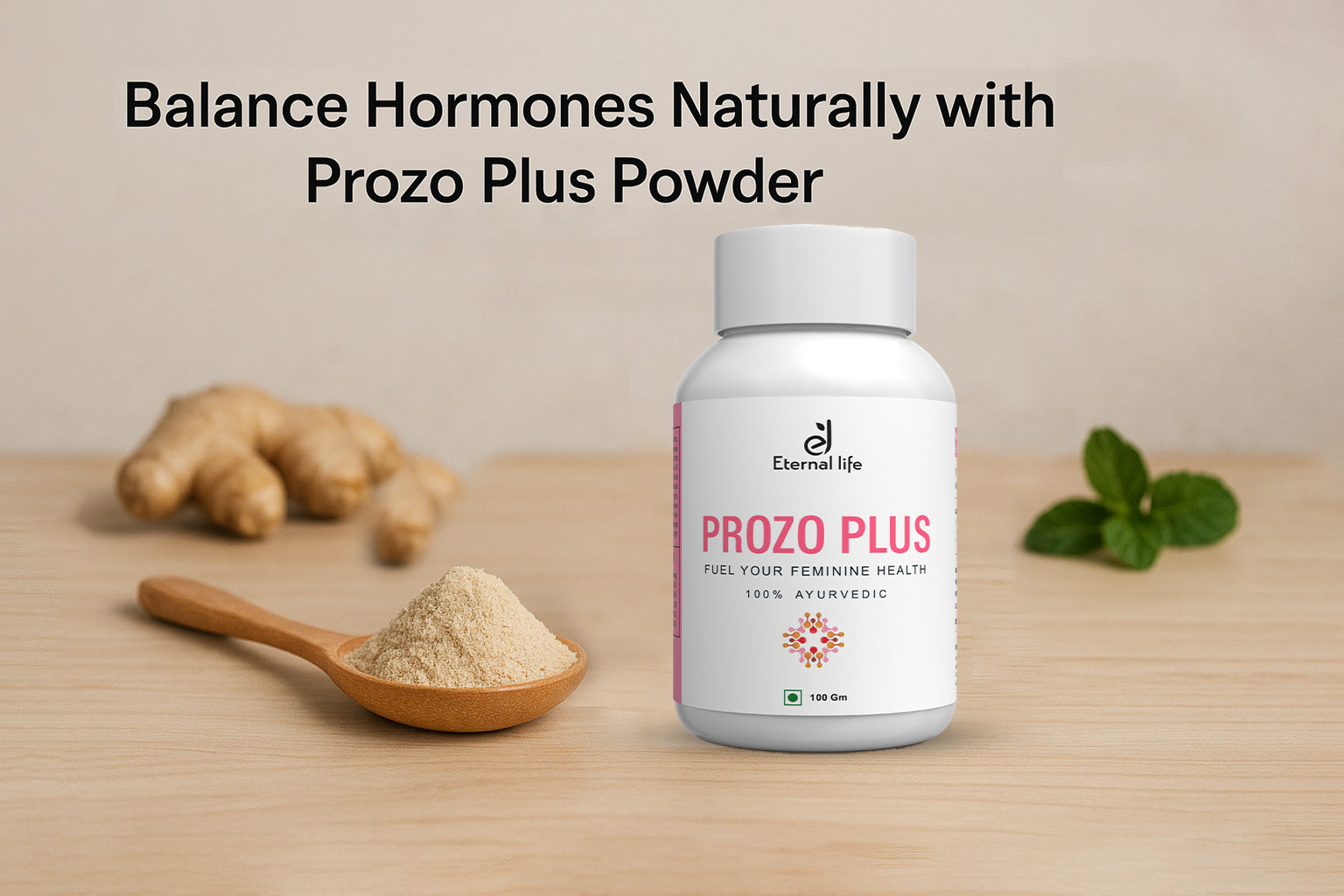 Balance Hormones Naturally with Prozo Plus Powder