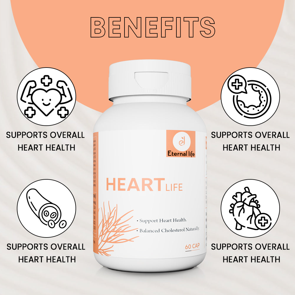 Heart Life Capsules – Trusted Ayurvedic Blend for Heart Health (60 capsules)