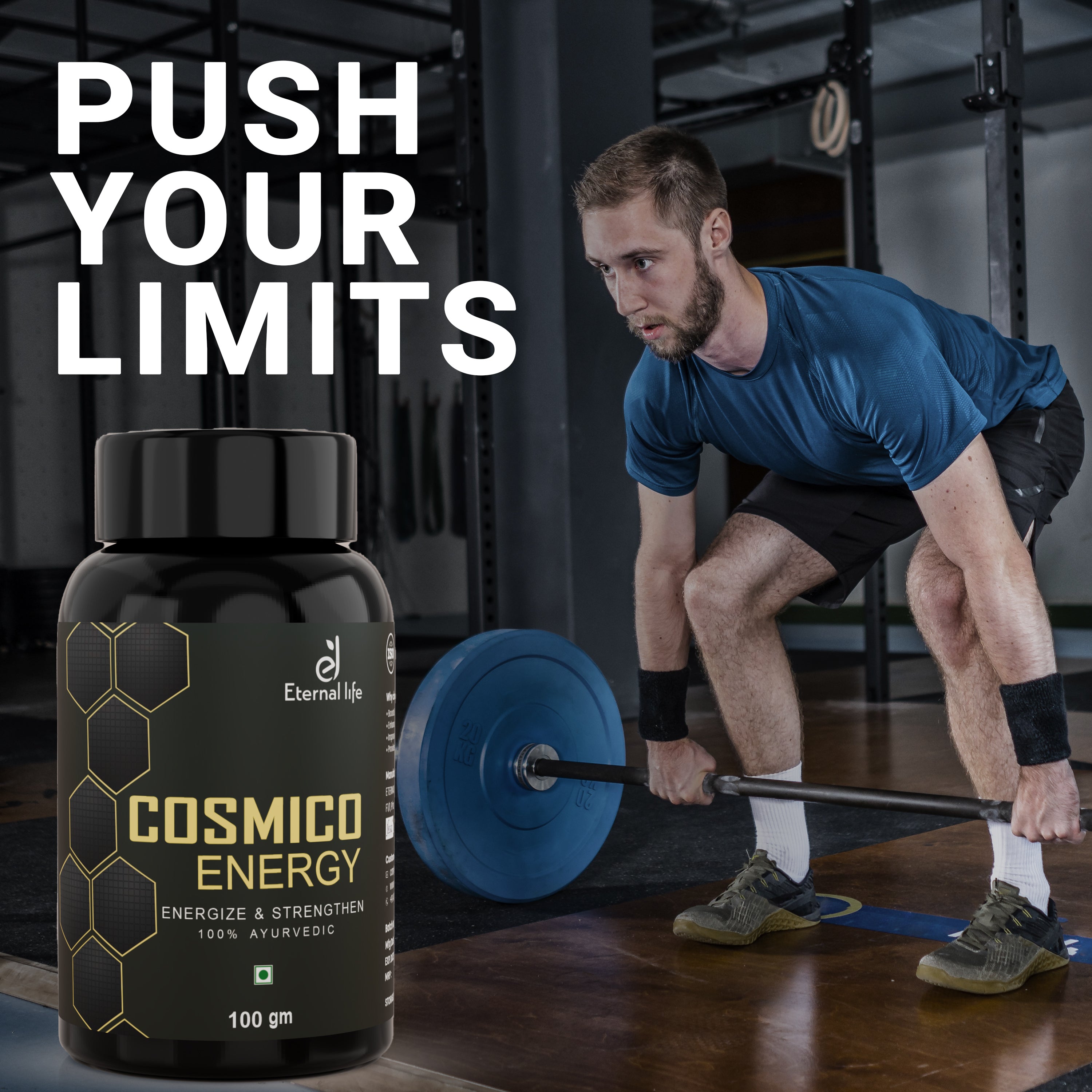 Cosmico Energy for Men's Strength & Stamina