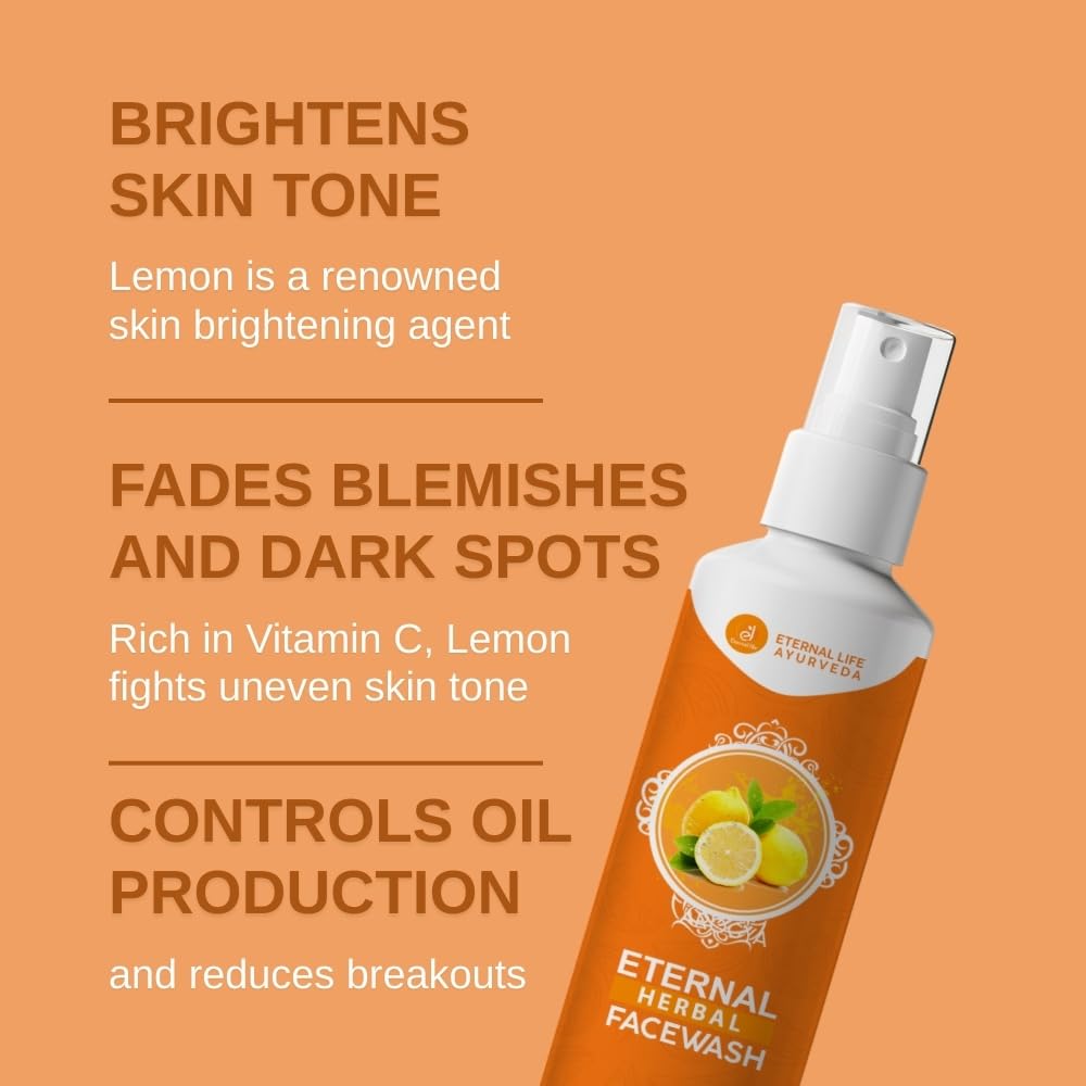 brightening face wash