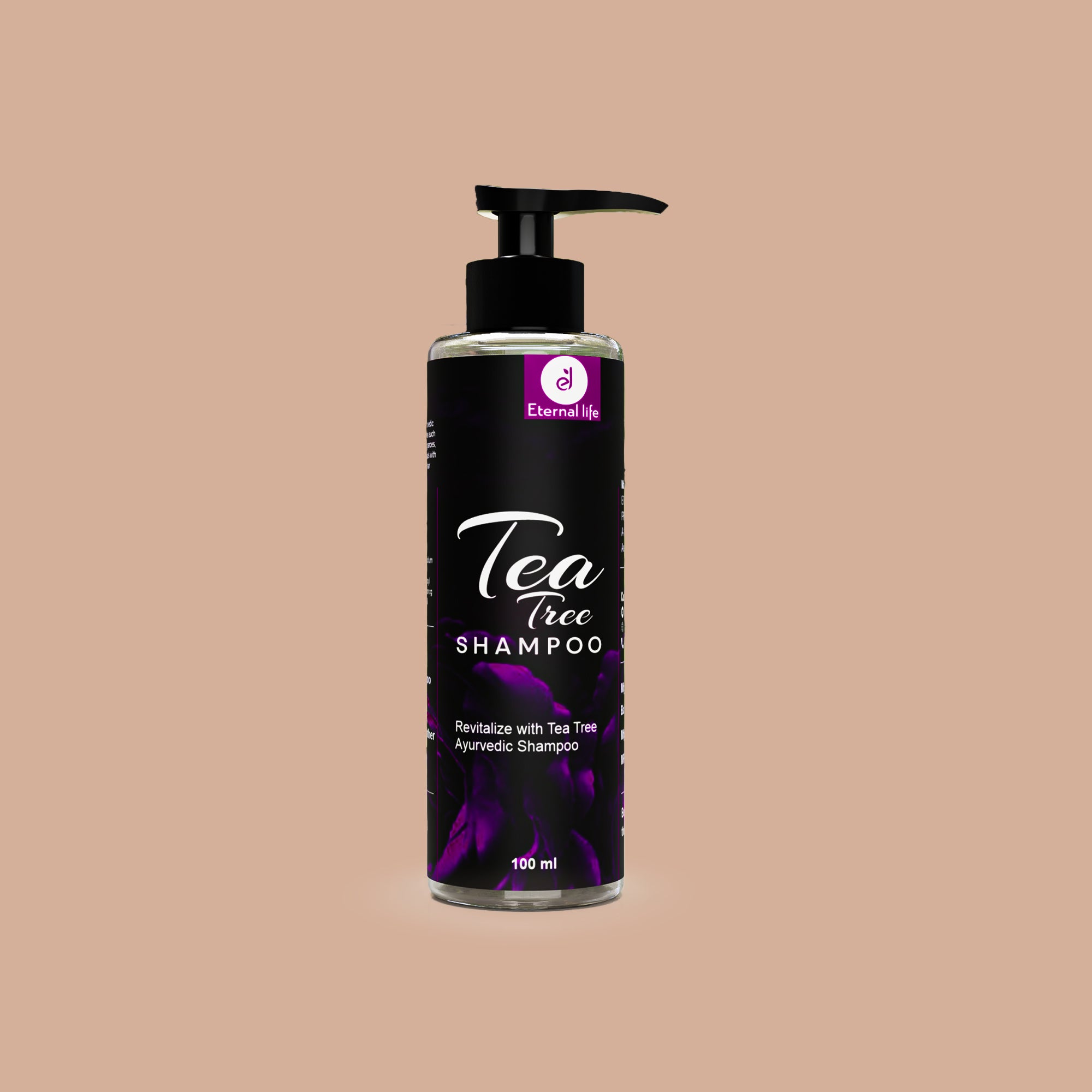 Tea Tree Shampoo - Natural Dandruff Control (100 ML)