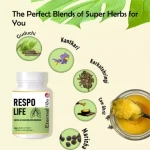 Improves Lung and Respiratory Function with Respo Life 100gm