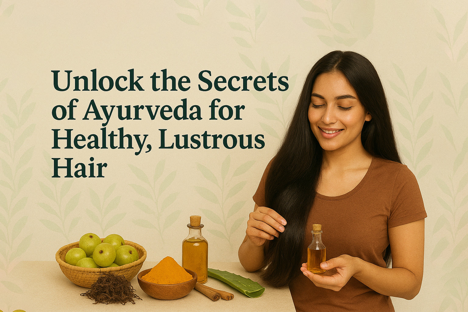 Unlock the Secrets of Ayurveda for Healthy, Lustrous Hair