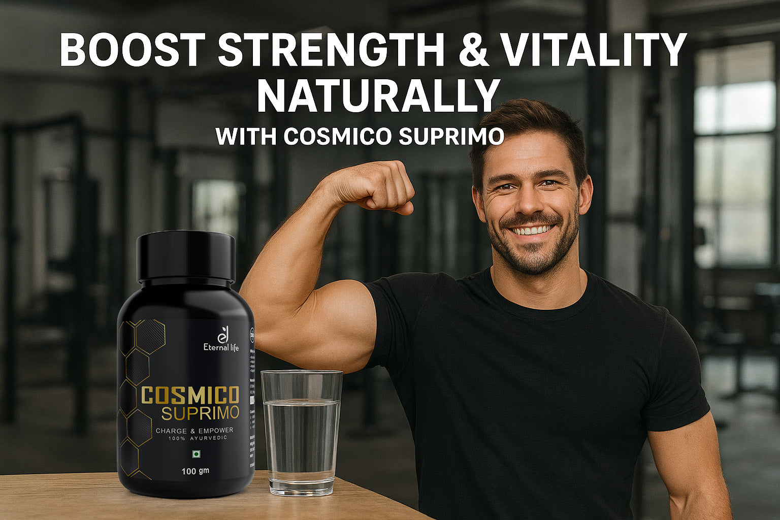 Boost Strength & Vitality Naturally with Cosmico Suprimo and Solution