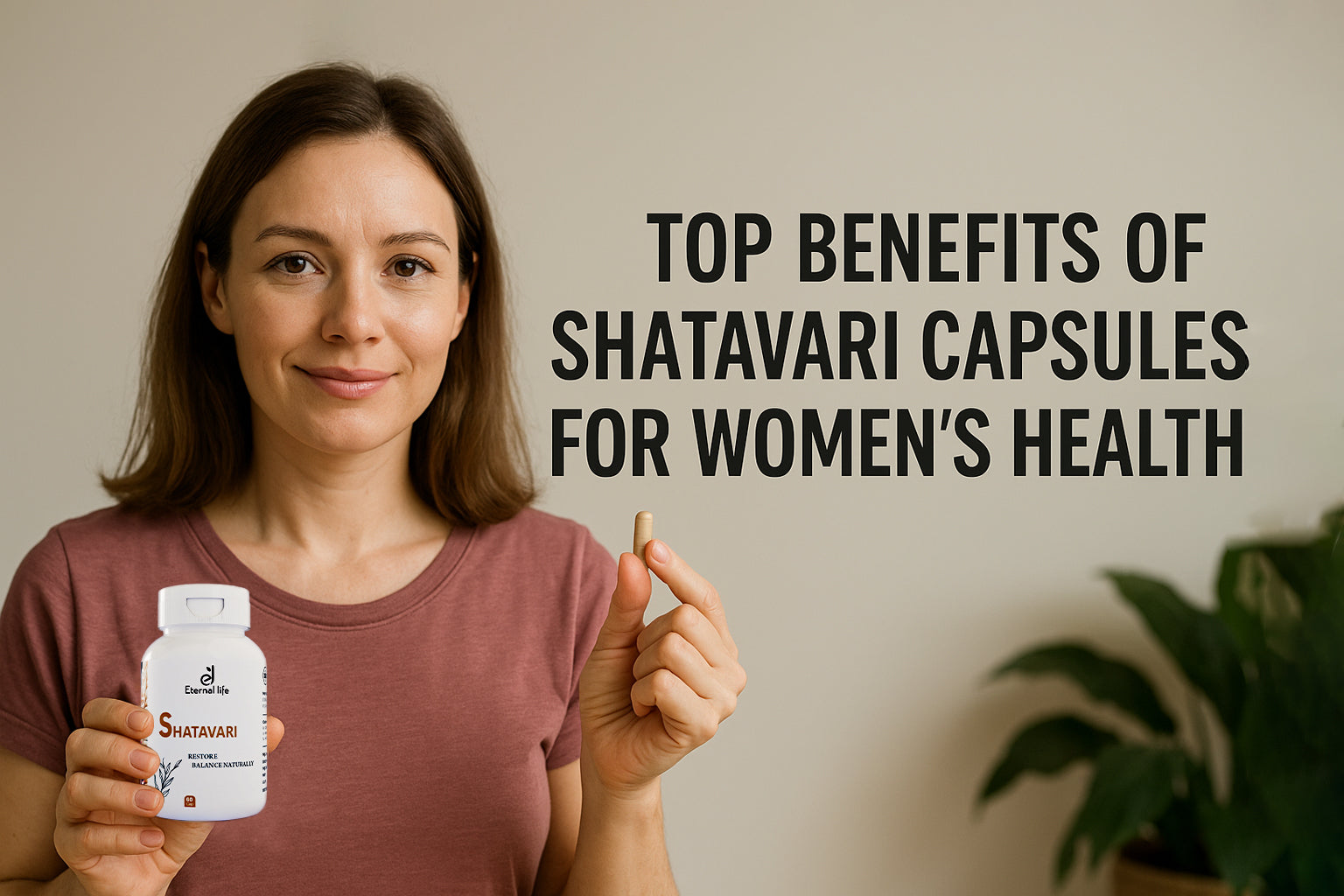 Top Benefits of Shatavari Capsules for Women's Health