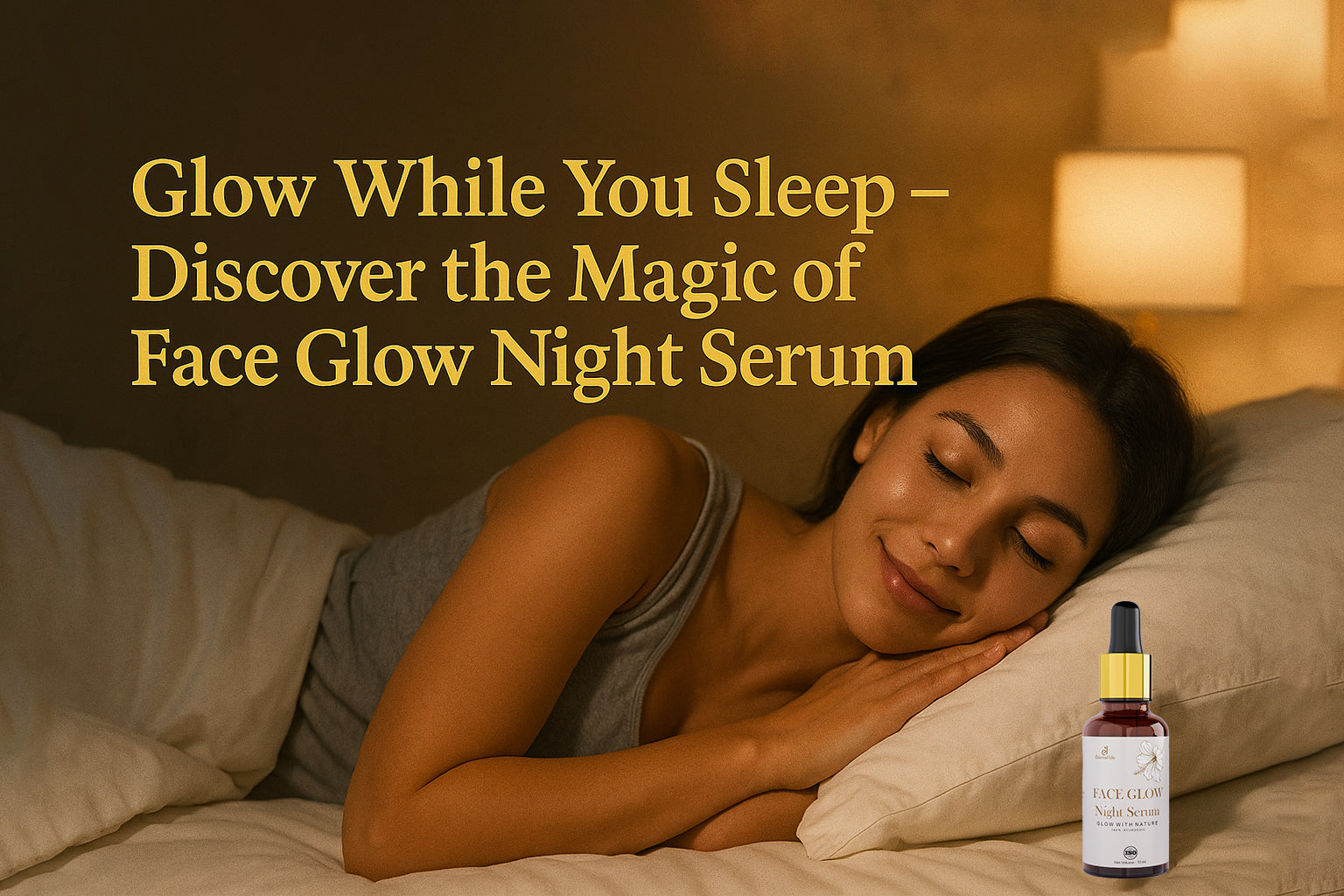 Glow While You Sleep – Discover the Magic of Face Glow Night Serum