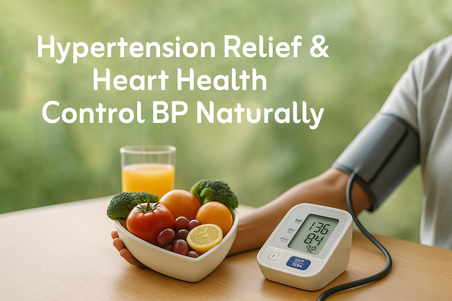 Hypertension Relief & Heart Health Control BP Naturally