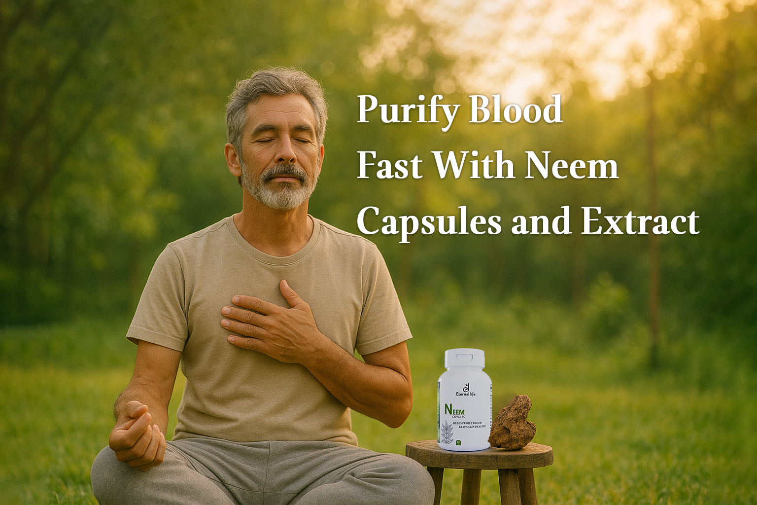 Purify Blood Fast With Neem Capsules and Extract