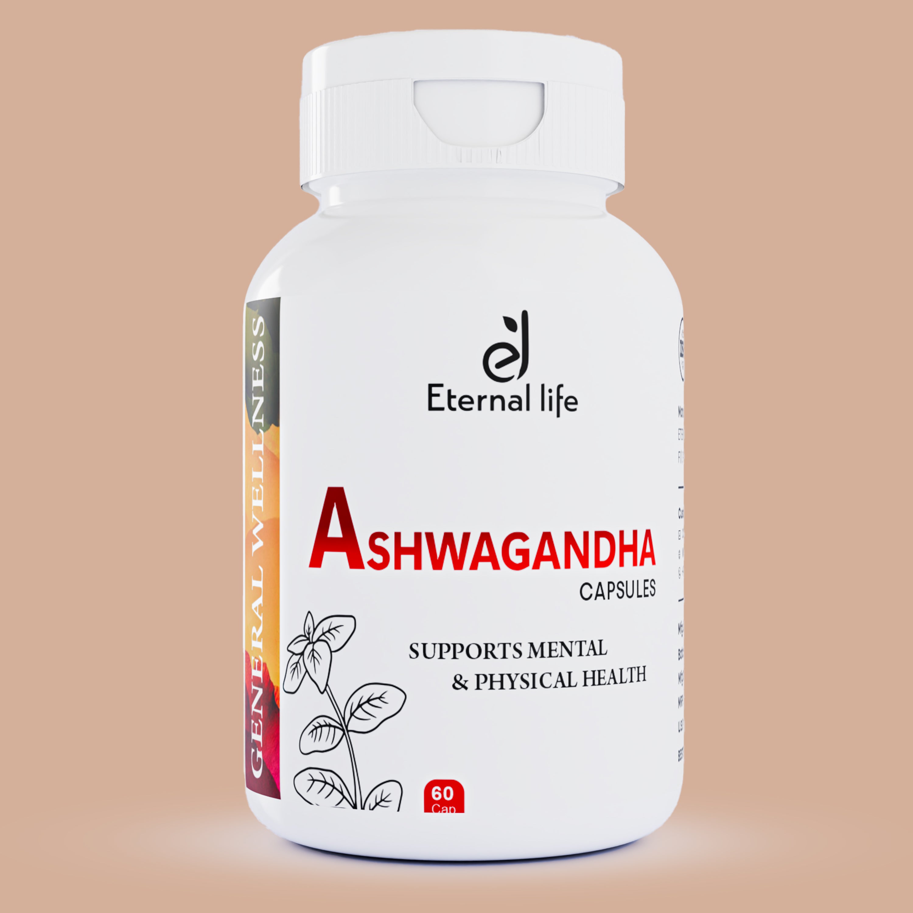 Ashwagandha Capsules - Stress & Energy Support
