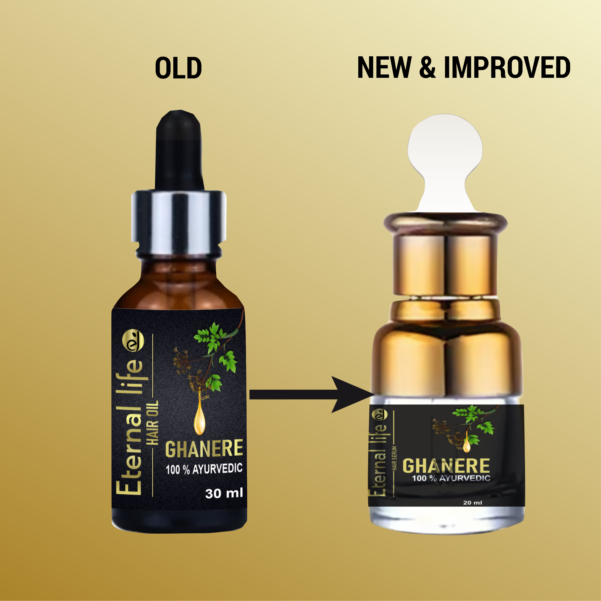 Ghanere Ayurvedic Hair Oil for Hair Growth