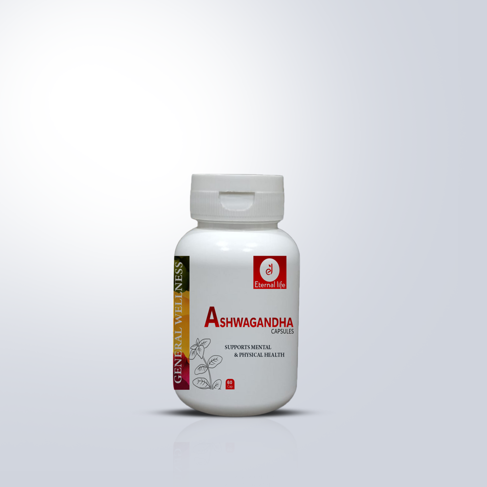 Eternal Life Ashwagandha Capsules - Stress & Energy Support