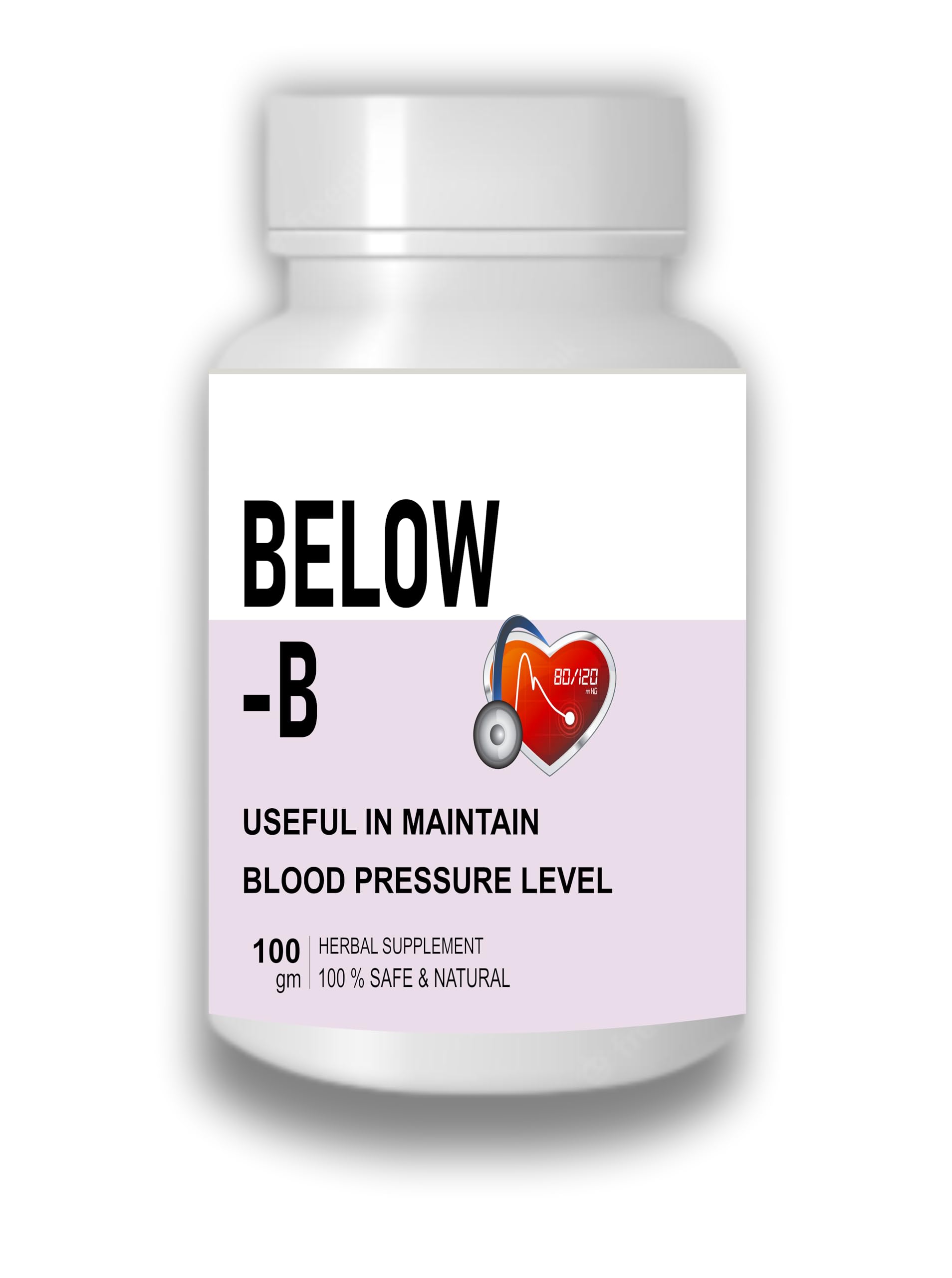 Eternal Life Below-B for Blood Pressure Support & Balance