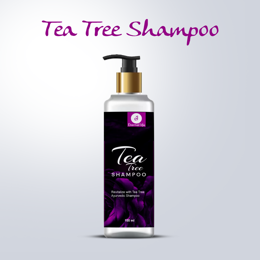 Eternal Life Tea Tree Shampoo - Natural Dandruff Control