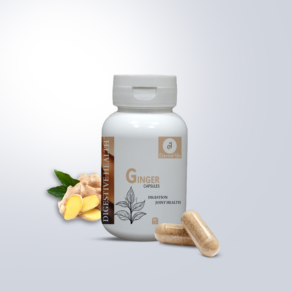 Eternal Life Ginger Capsules - Digestive & Immunity Support