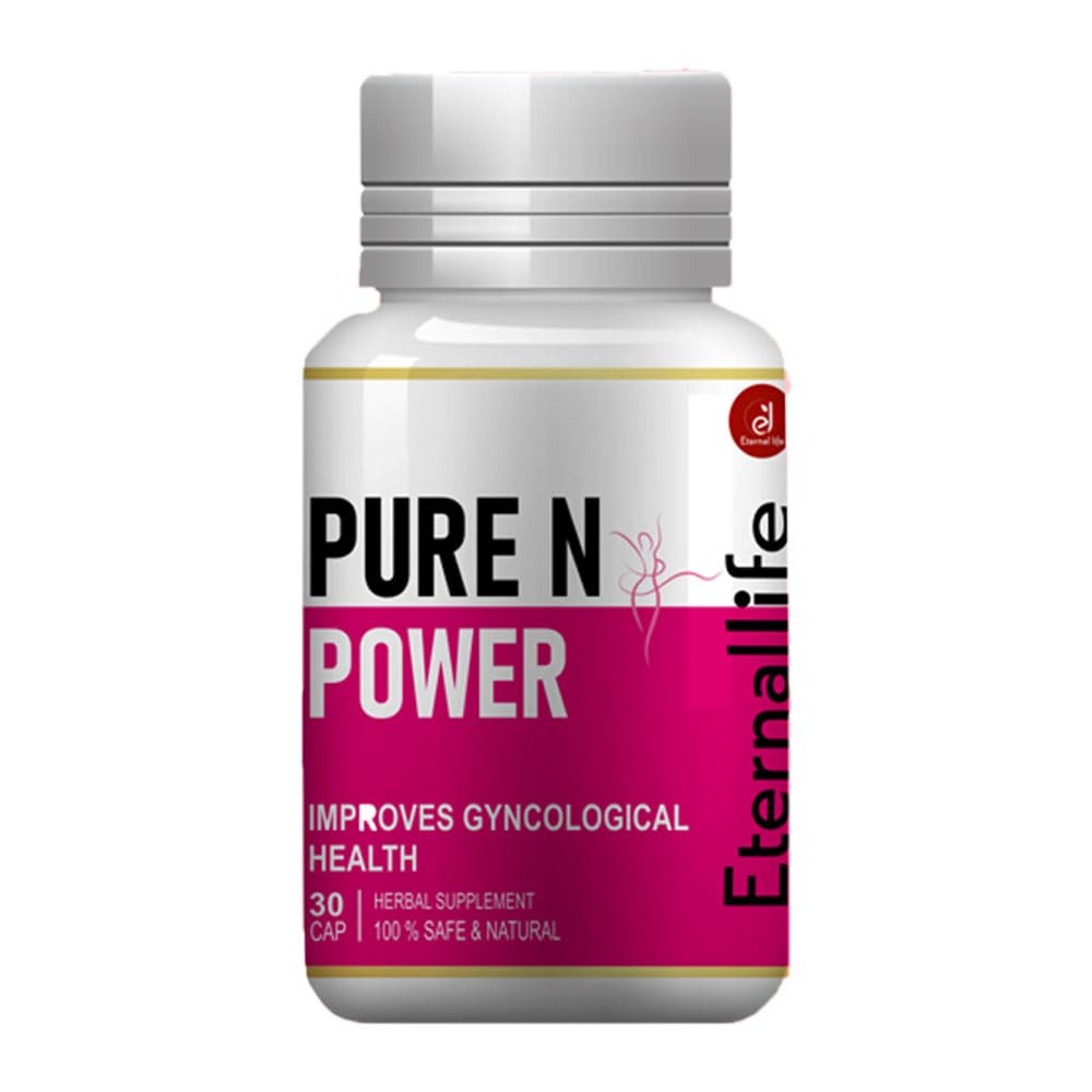 "Eternal Life Pure N Power for Menstrual & Hormonal Health"