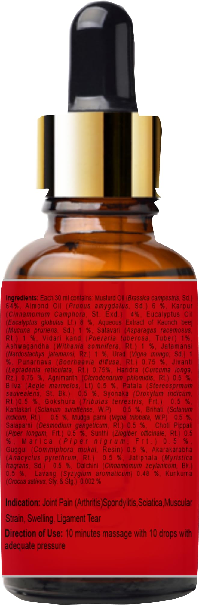 Eternal Life Vajrantak Oil for Joint Pain & Stiffness