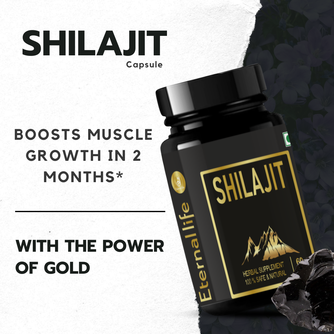 Eternal Life Shilajit Capsules for Energy & Immunity