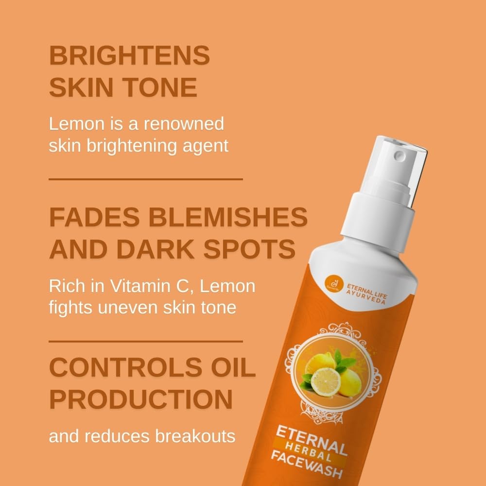 Eternal Life Ayurveda Vitamin C Face Wash for Radiance