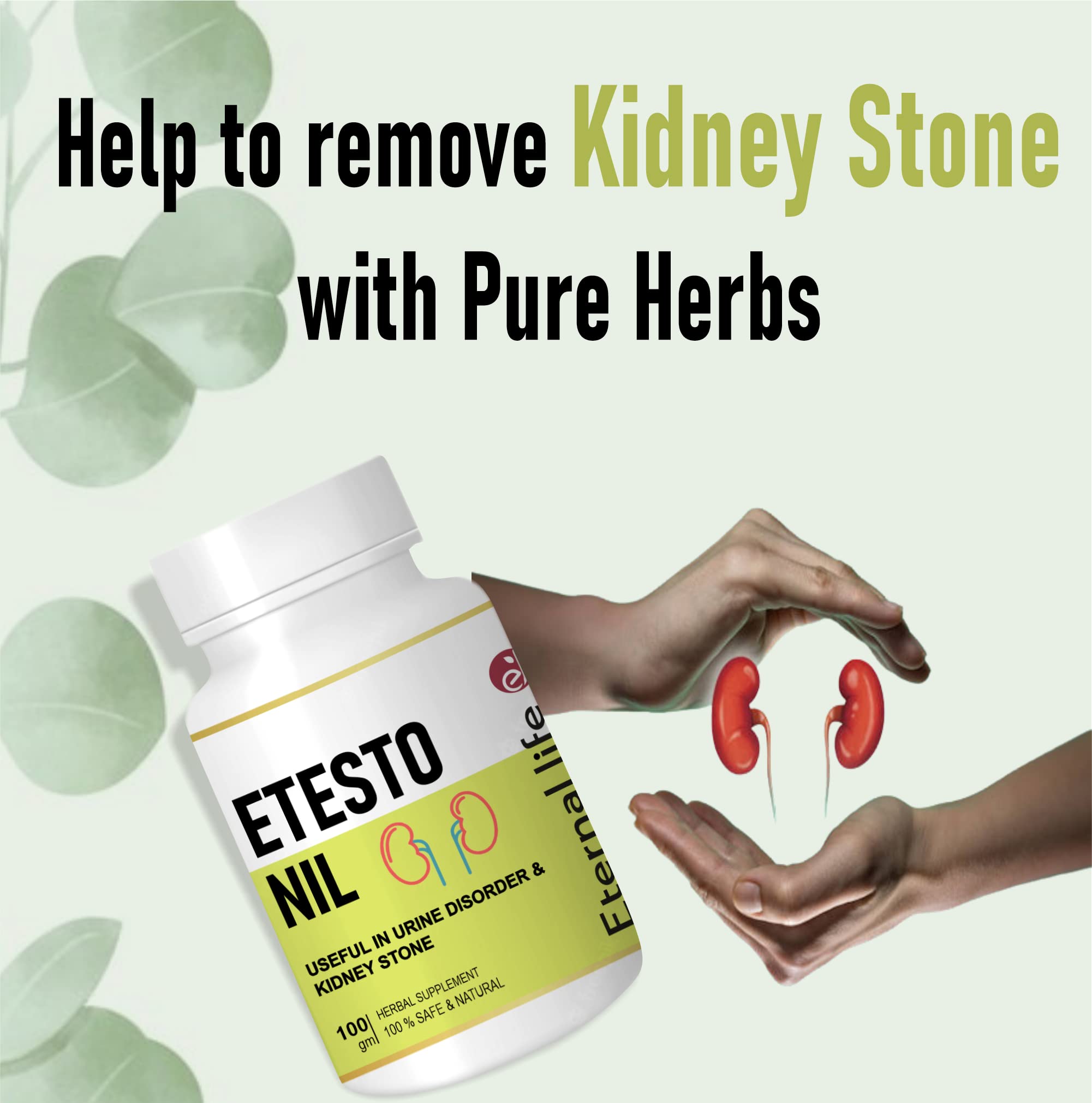 Eternal Life Etesto Nil for Kidney & Prostate Health