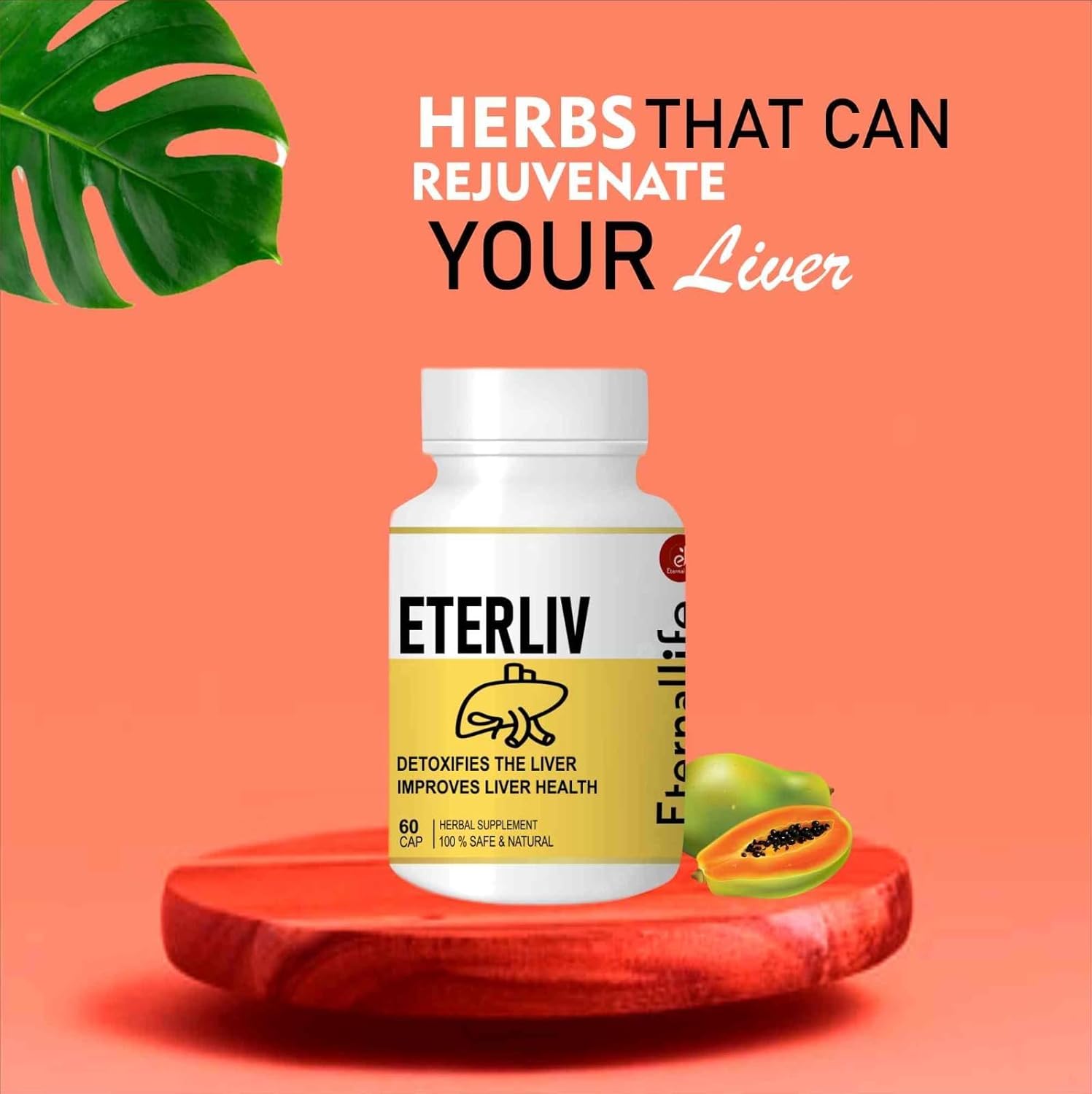 Eternal Life Liver Detox Capsules for Health & Metabolism