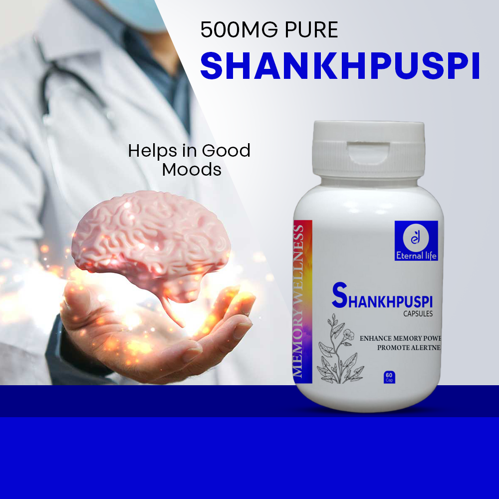 Shankhpushpi Capsules - Mind & Wellness Support