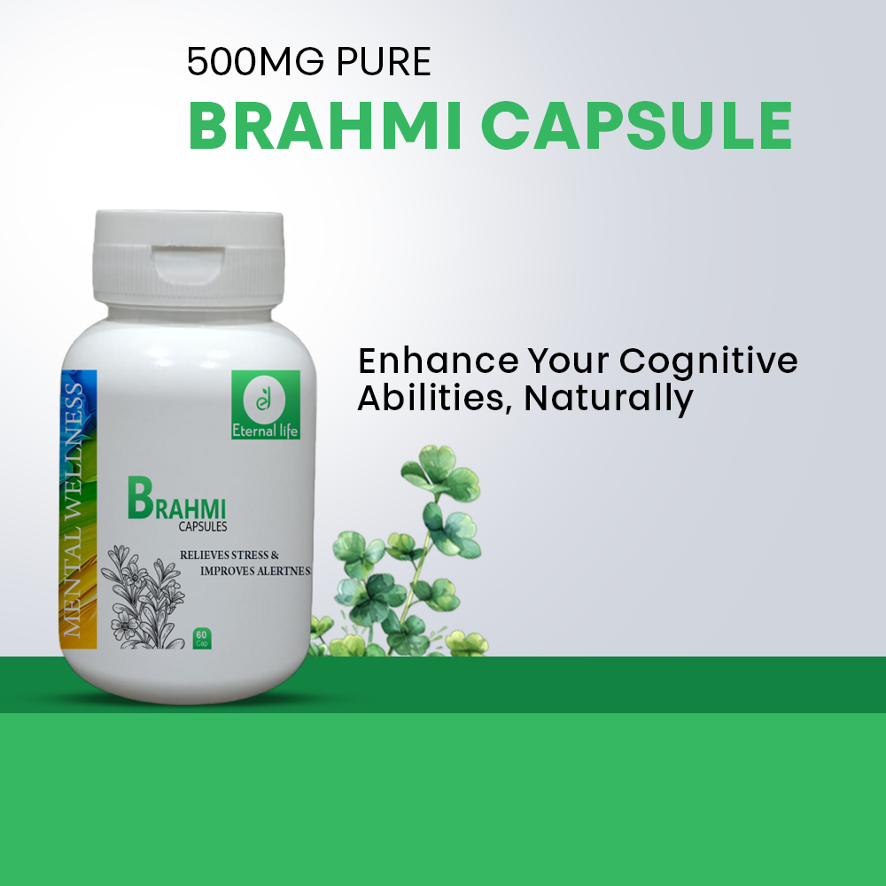 Eternal Life Brahmi Capsules - Memory & Cognitive Health