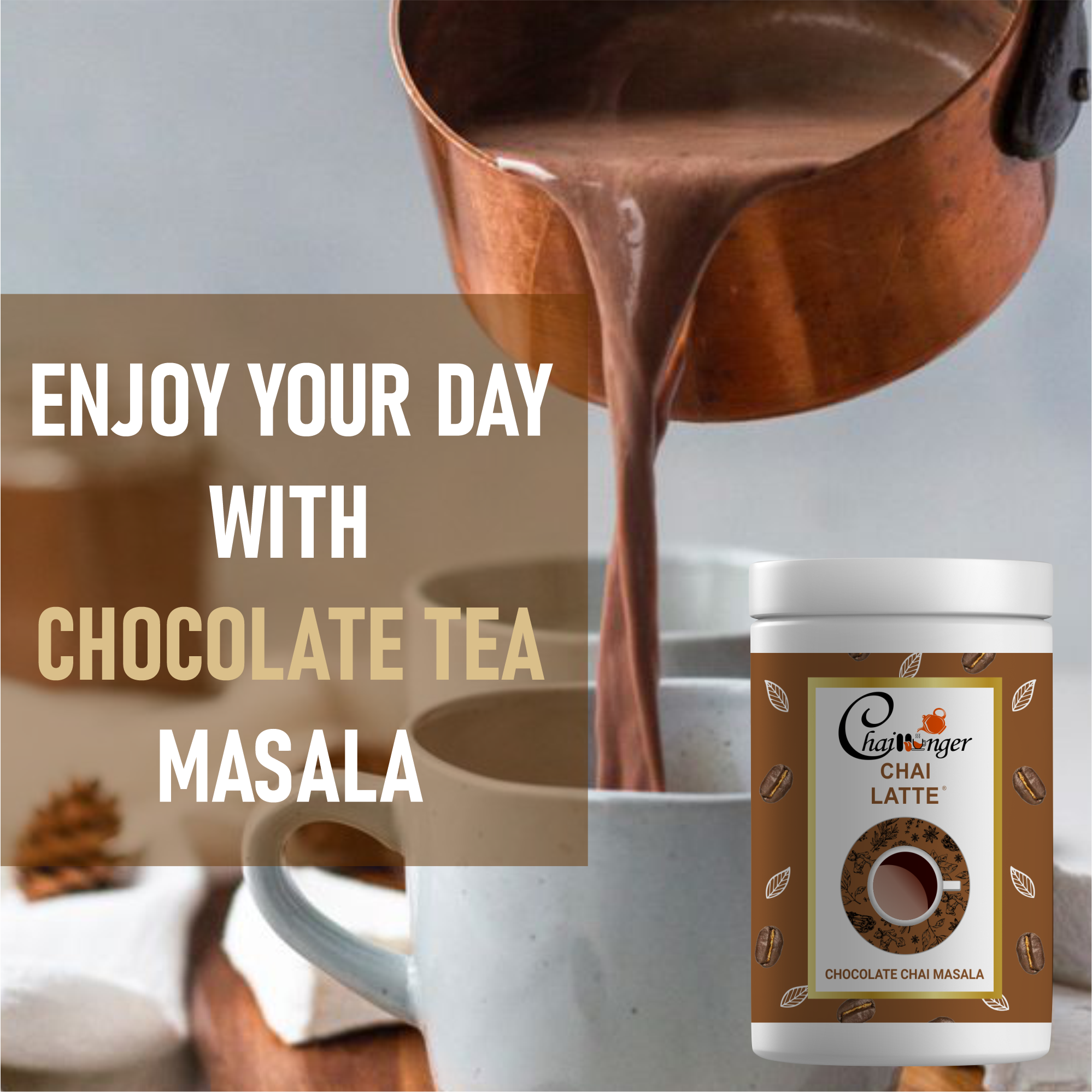 Eternal Life Chocolate Chai Masala for Relaxation & Stress Relief