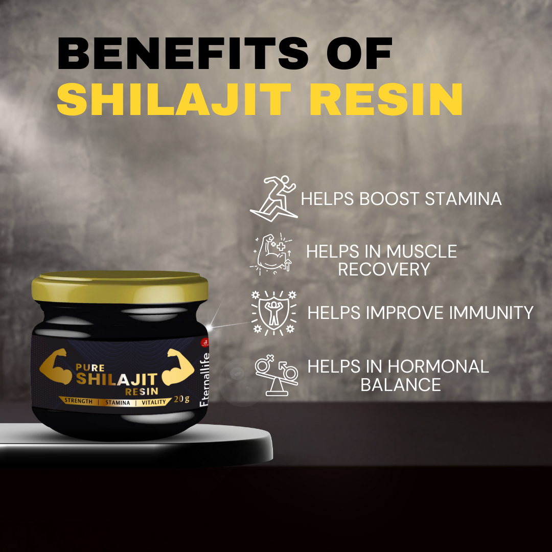 Eternal Life Premium Shilajit Resin for Energy & Vitality