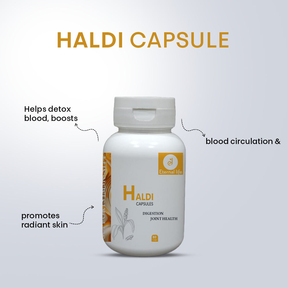 Eternal Life Haldi Capsules - Immunity & Wellness Boost