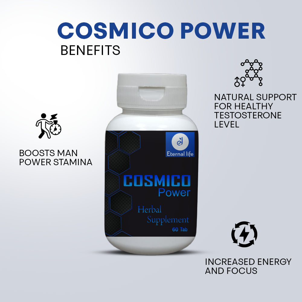 Eternal Life Cosmico Power for Men's Energy & Muscle Growth