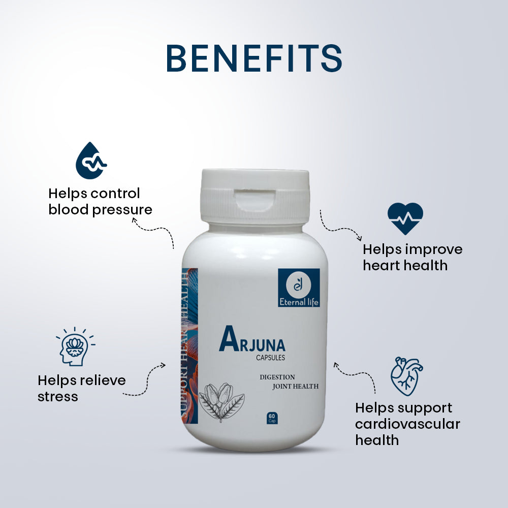 Eternal Life Arjuna Capsules - Heart & Wellness Support