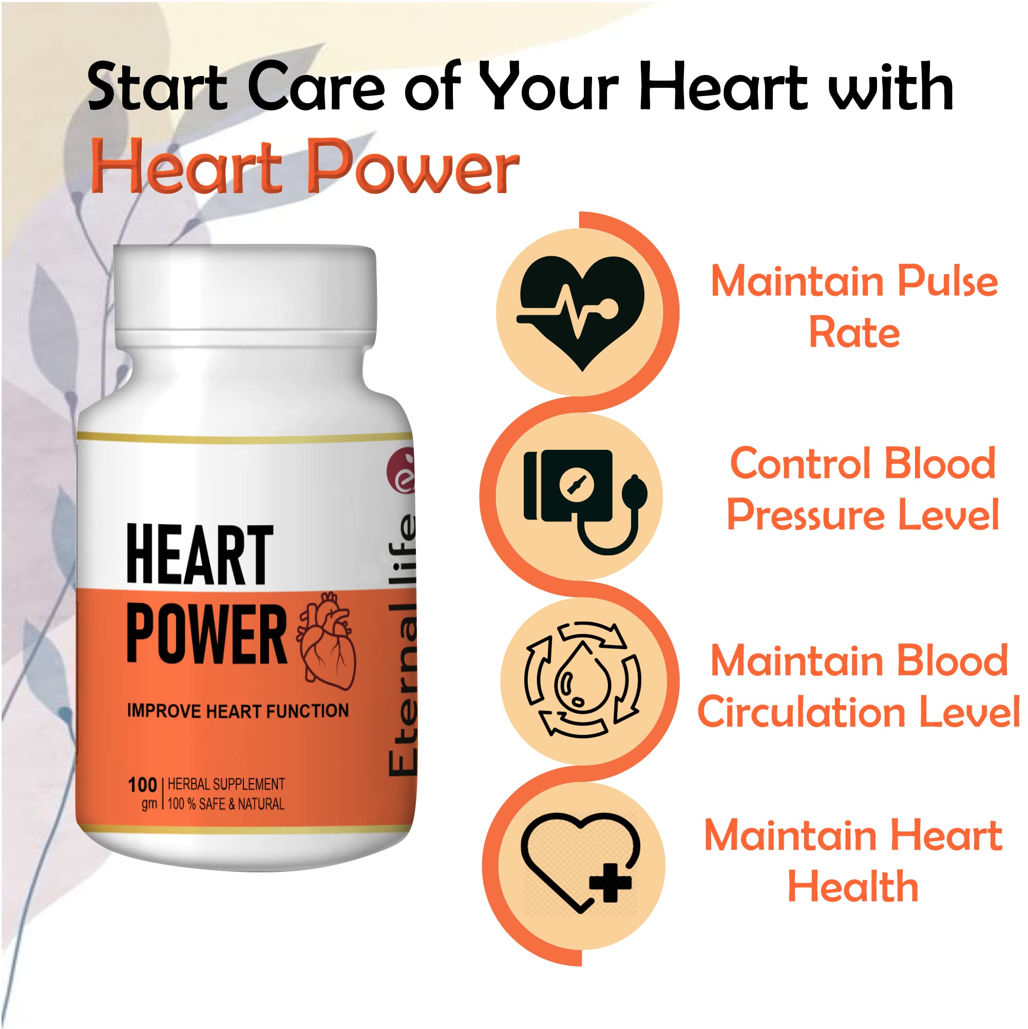 Eternal Life Heart Power for Cardiovascular Health