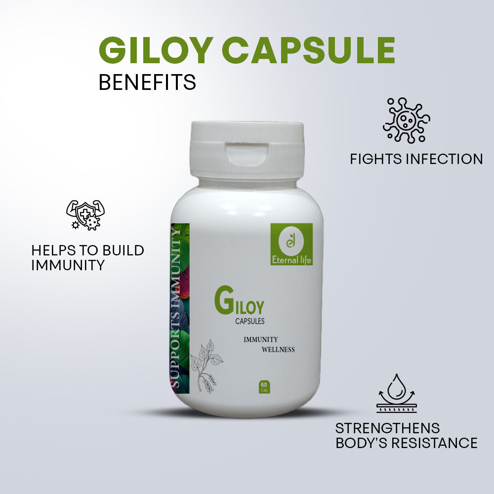 Eternal Life Giloy Capsules - Natural Immunity Booster