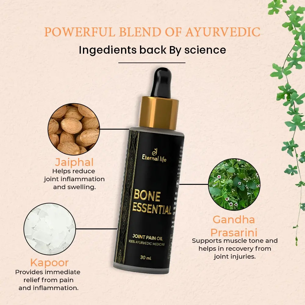 Bone Essential Oil - Pain Relief from Joint Pain (30 ML)