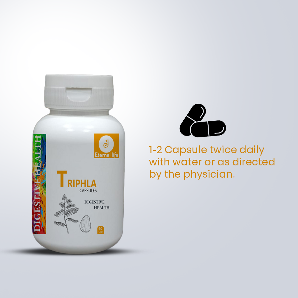 Eternal Life Triphala Capsules - Digestive & Immune Support