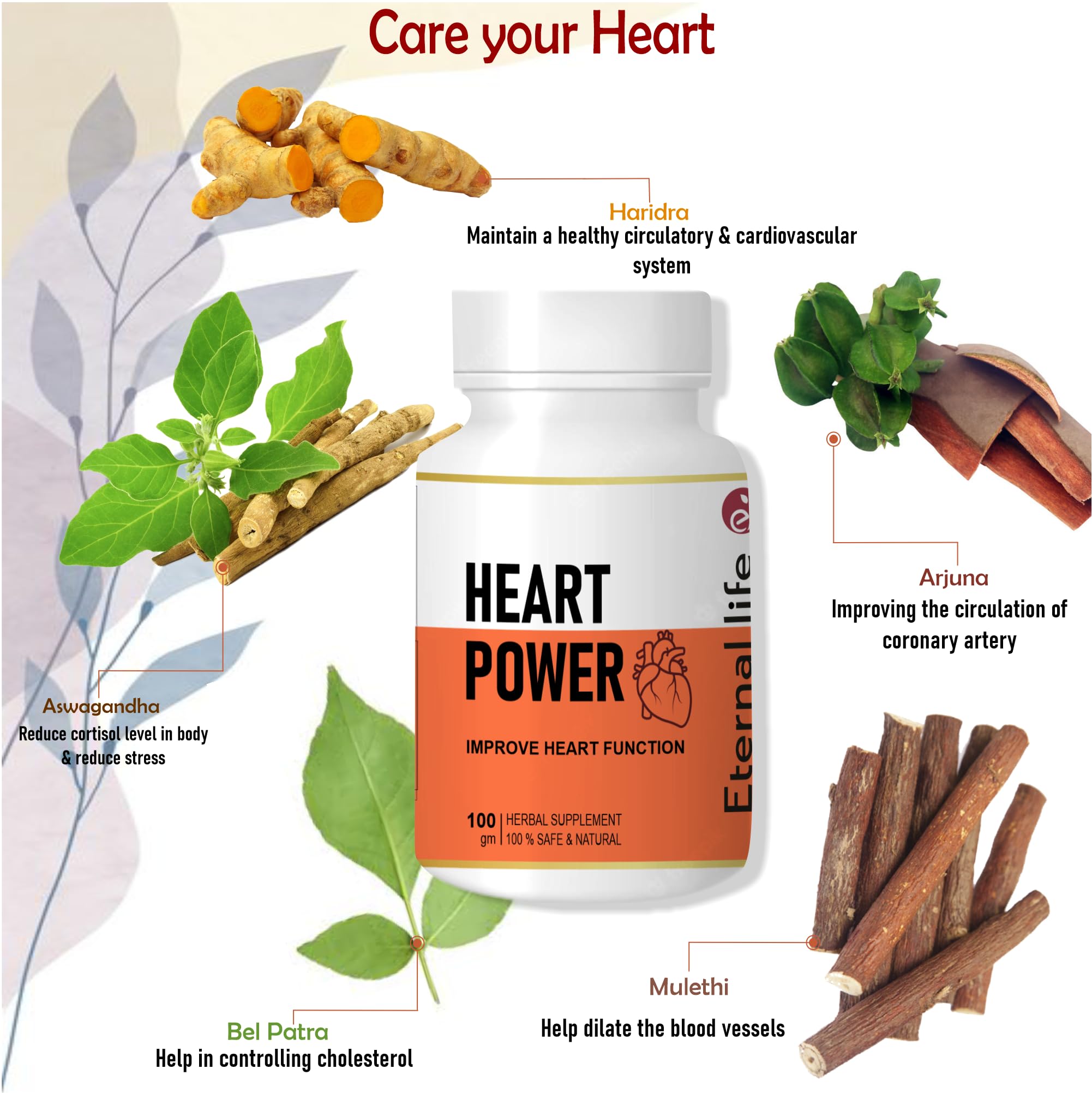 Eternal Life Heart Power for Cardiovascular Health