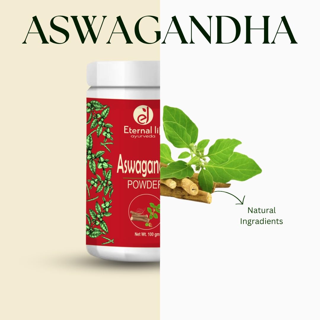 Eternal Life Ashwagandha Powder for Stress & Energy