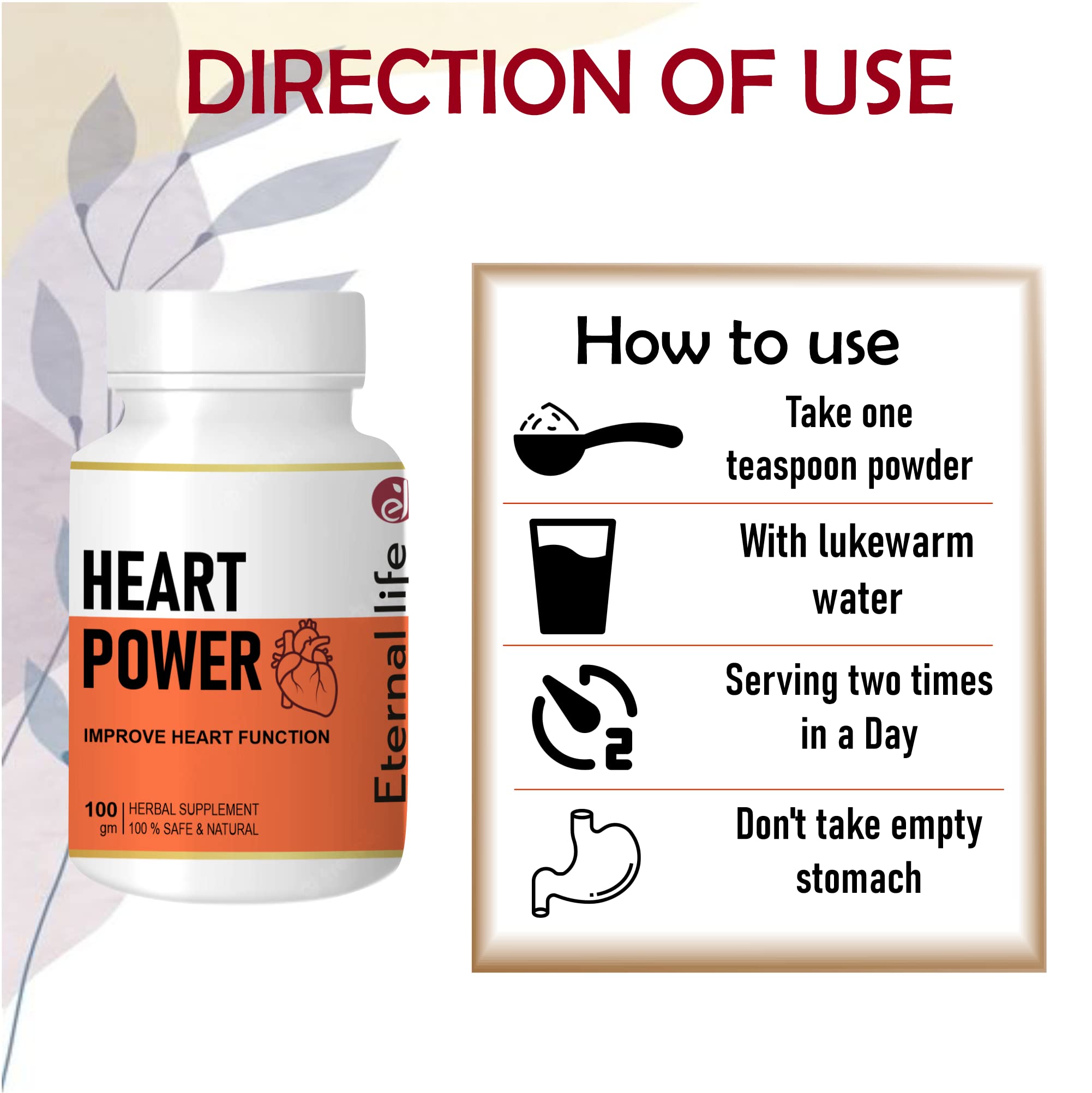 Eternal Life Heart Power for Cardiovascular Health