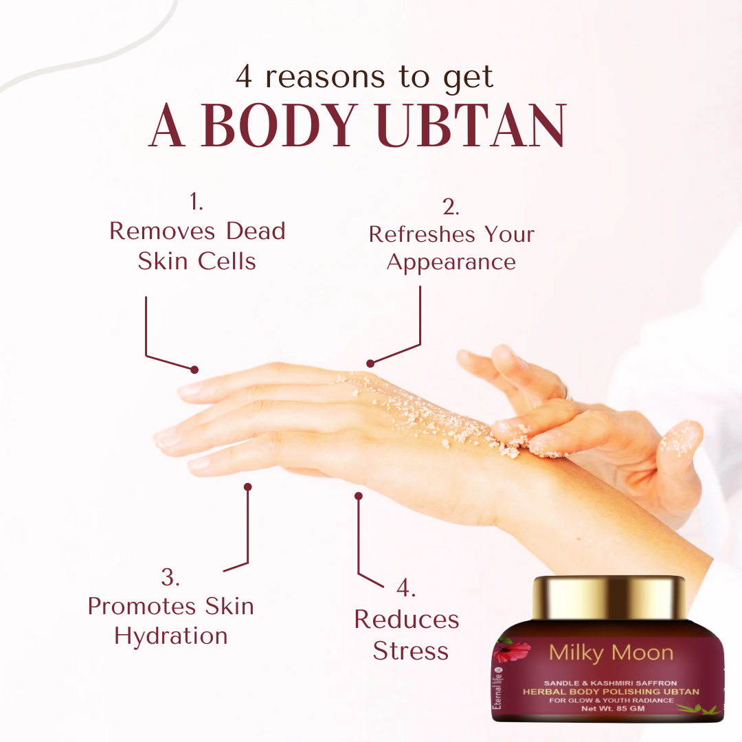 Eternal Life Herbal Ubtan Skin Scrub for Glowing Skin