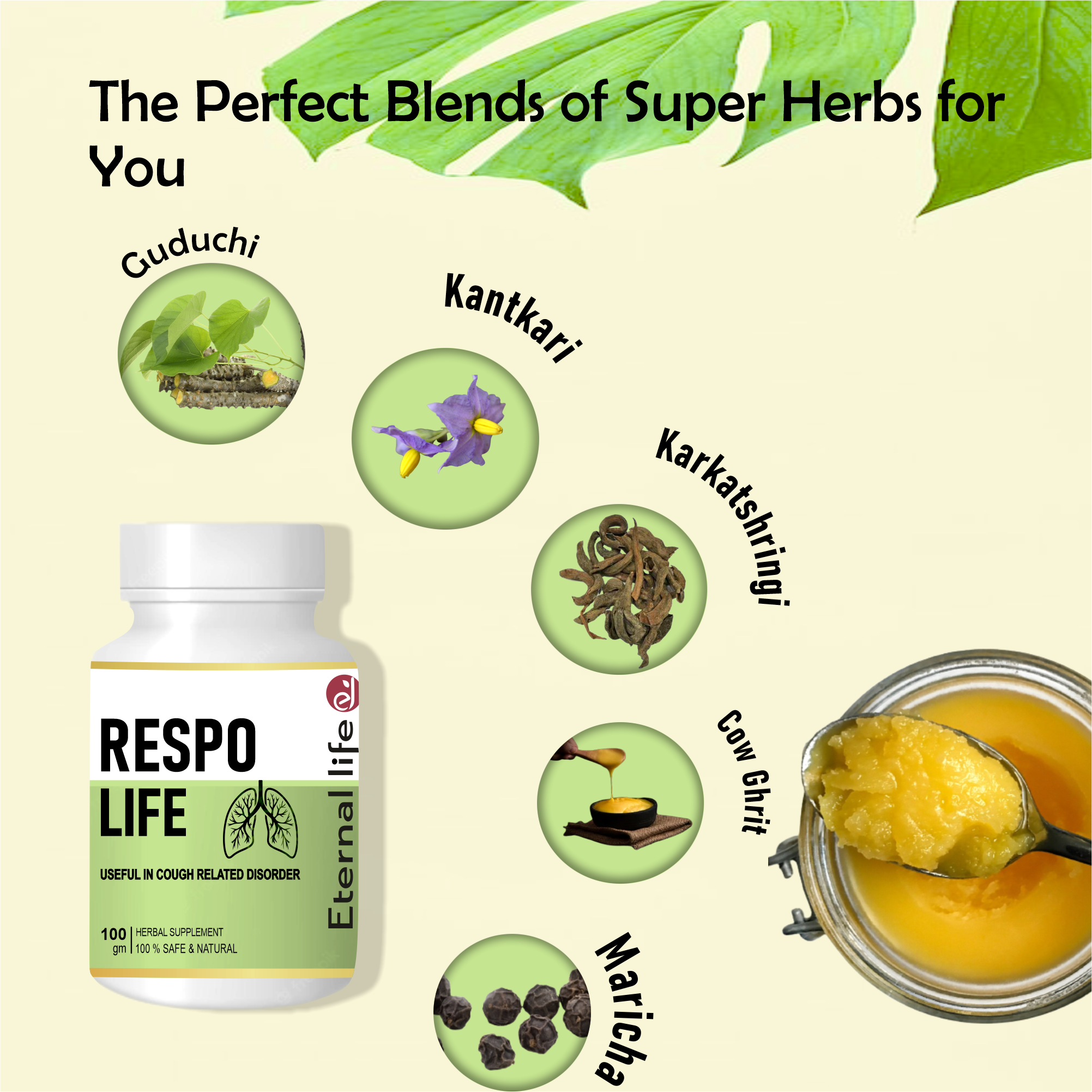 Eternal Life Respo Life for Cough Relief & Lung Health