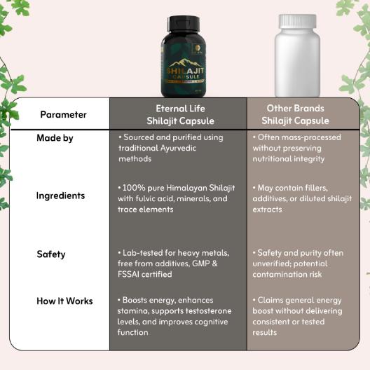 Shilajit Capsules – Shilajit Resin For Immune System Boosters (60 capsules)