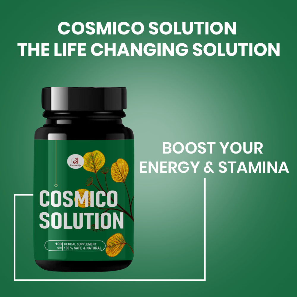 Eternal Life Cosmico Suprimo & Solution for Men's Health