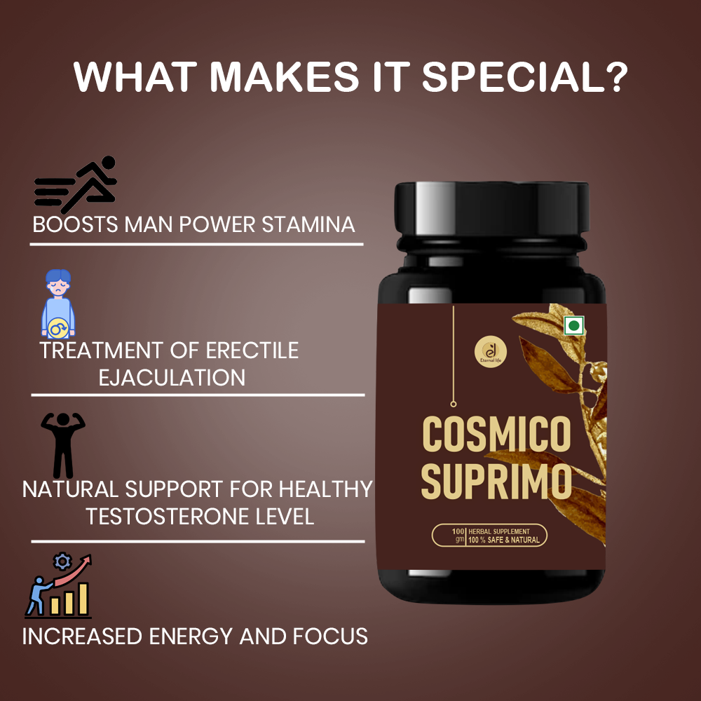 Eternal Life Cosmico Suprimo & Solution for Men's Health