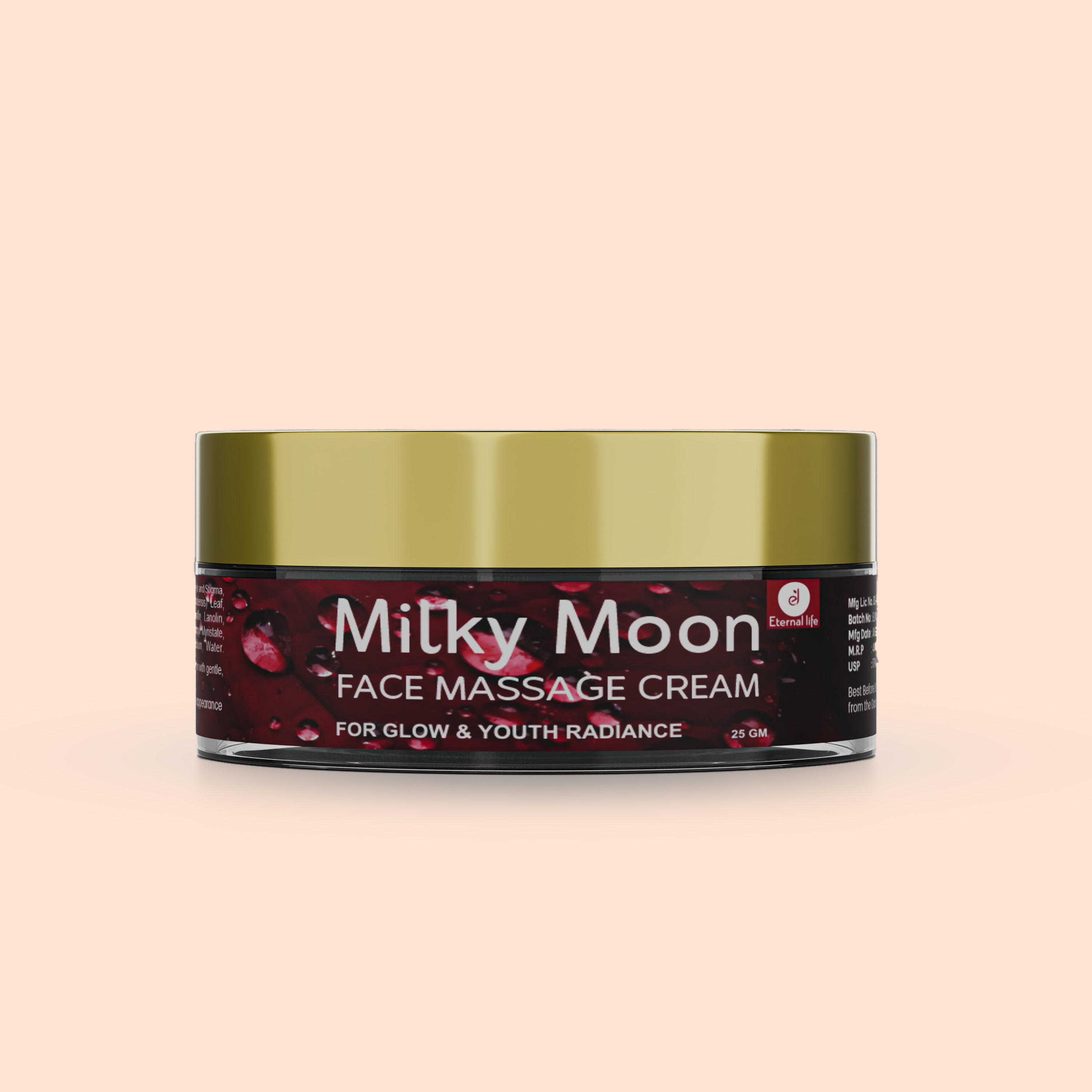 Milky Moon Face Massage Cream