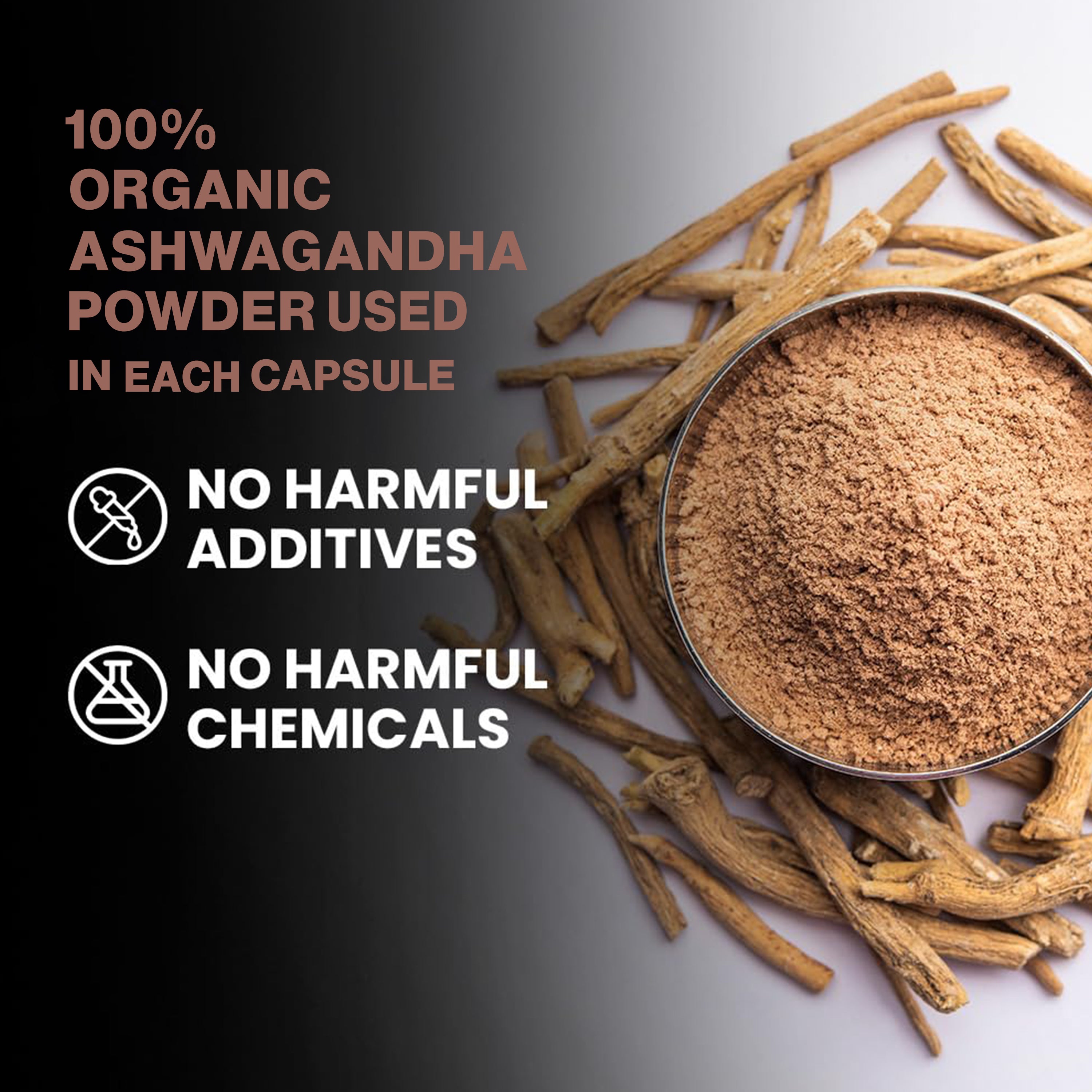 Ashwagandha Capsules - Stress & Energy Support
