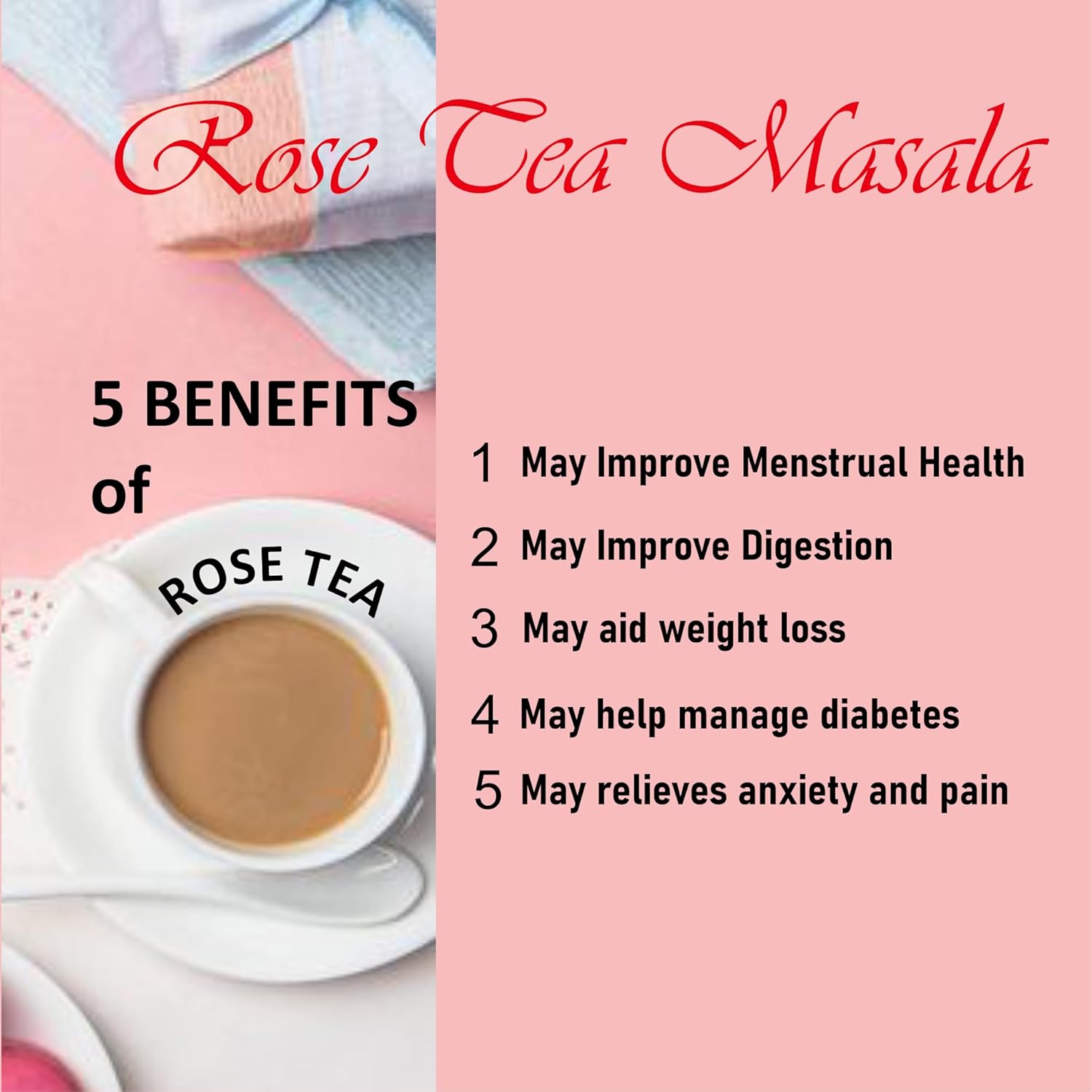   Rose tea benefits