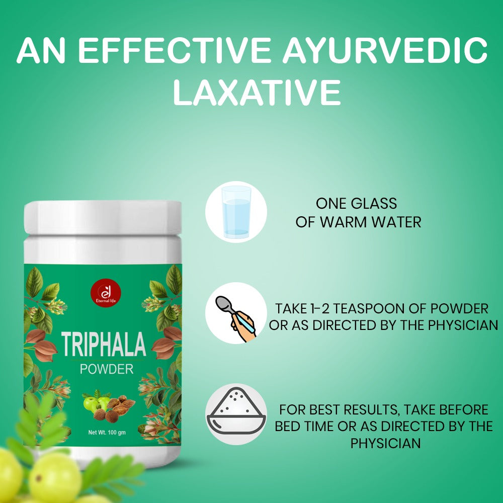  Triphala for constipation
