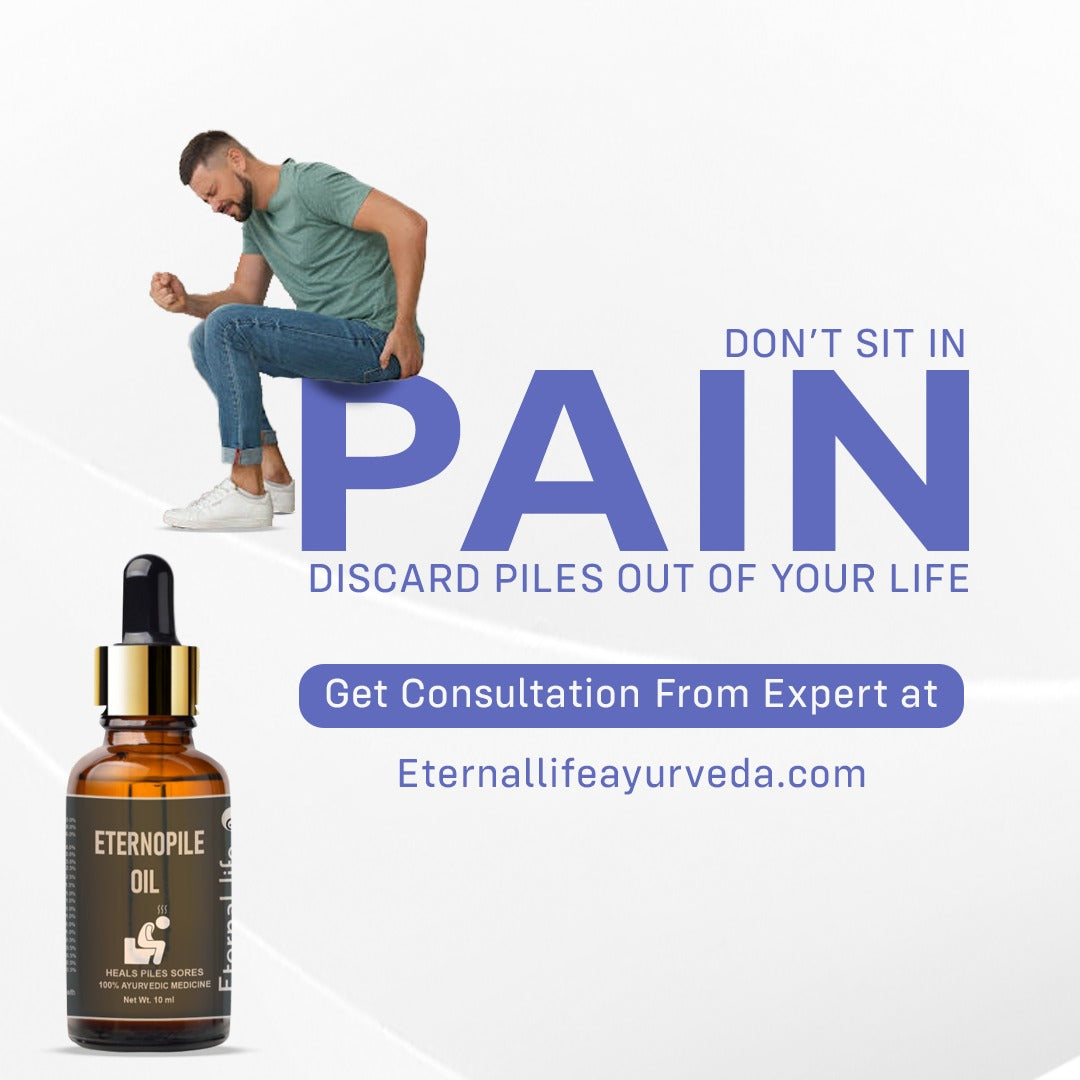 Eternal Life Eterno Pile Oil for Hemorrhoid Pain Relief