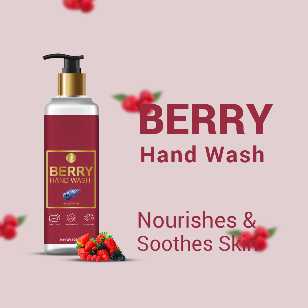 Eternal Life Herbal Berry Hand Wash - Moisturizing & Gentle